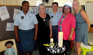 Aandenkingskerse vir slagoffers